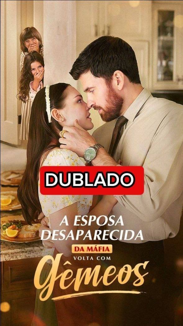 Capa do drama A Esposa Desaparecida da Máfia Volta com os Gêmeos
